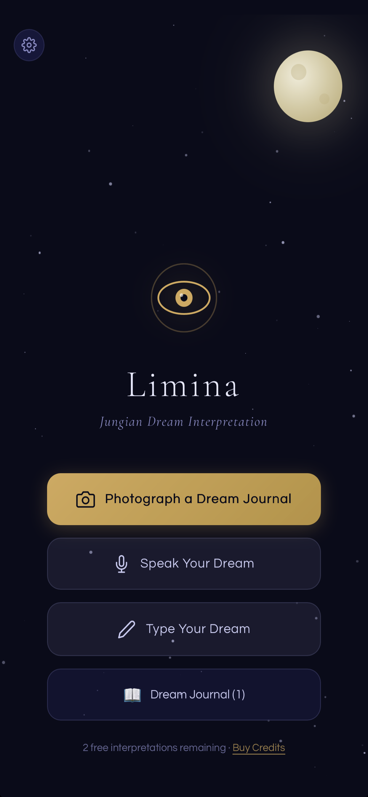 Limina app screenshot